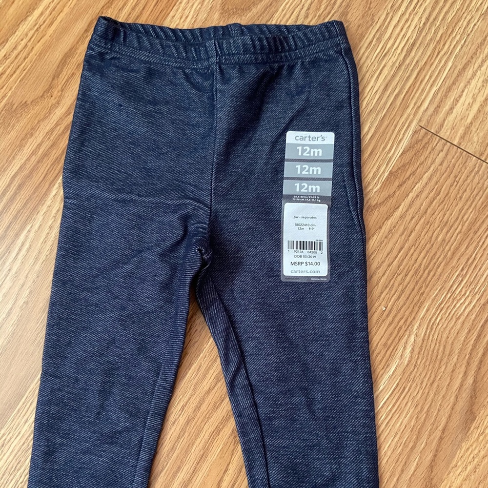 Stretchy jeggings brand new blue